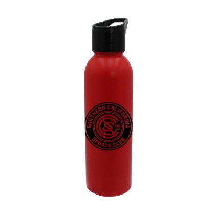 Custom 24 oz Classic Revolve Bottle with Carry Cap - Red