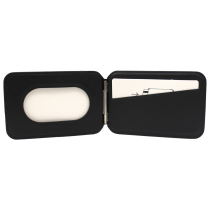 Custom iMobile Wallet Pro for MagSafe - Black inside View