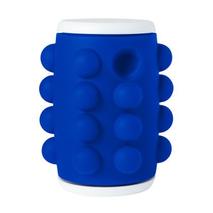 Custom Push Pop Bubble Spinning Fidget Sensory Toy - Royal Blue Front View Custom Push Pop Bubble Spinning Fidget Sensory Toy - Royal Blue Front View