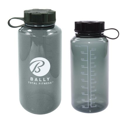 Custom 32 oz Sport Bottle - Smoke