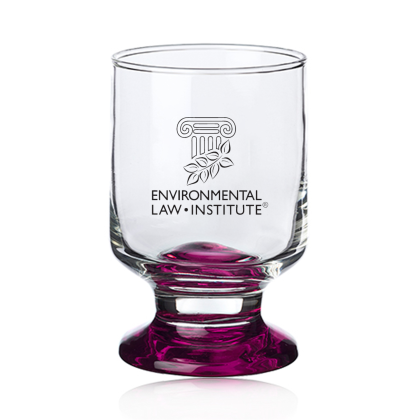 Custom 5.75 oz Wine Sampler Glasses - Pink 