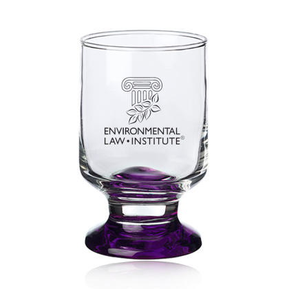 Custom 5.75 oz Wine Sampler Glasses - Purple 