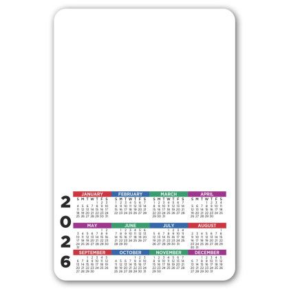Magnet Laminate Paper Memo Custom Logo - Calendar 