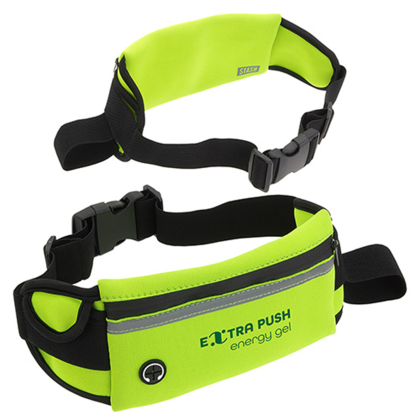 Custom Stash Pocket Sport Belt - Lime Green Custom Stash Pocket Sport Belt - Lime Green