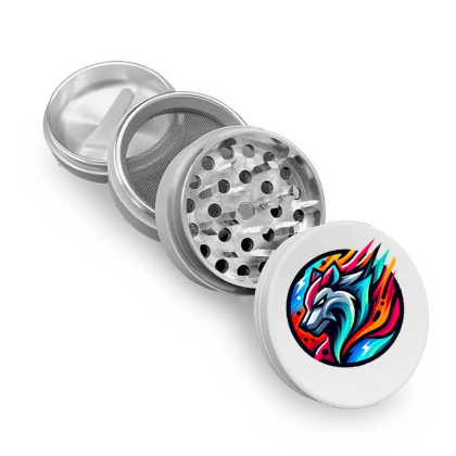 Custom Metal Grinder - 63mm - White