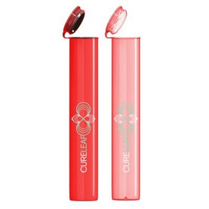 Custom Pre Roll Tubes - Red