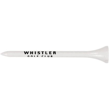 Custom Golf Tees-2 3/4 Inch - White Custom Golf Tees-2 3/4 Inch - White