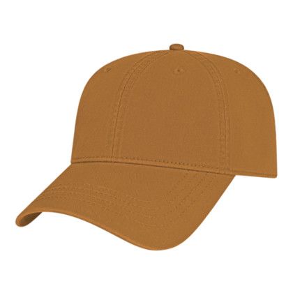 Caramel Relaxed Golf Cap | Personalized Embroidered Golf Caps for Giveaways | Wholesale Customized Golf Caps