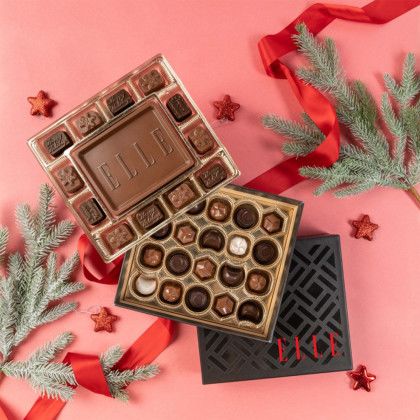 Custom Chocolate Delight Gift Box With Gourmet Truffles - Lifestyle 