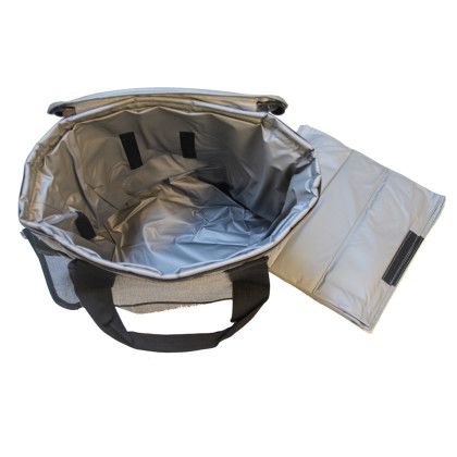 Custom Watson 6 Bottle Wine Cooler - Grey Inside View