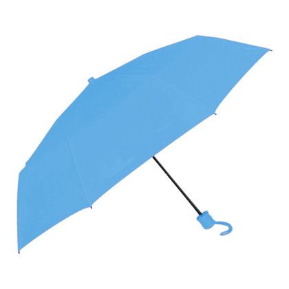 Custom Super Pocket Mini Folding Umbrella - Light blue