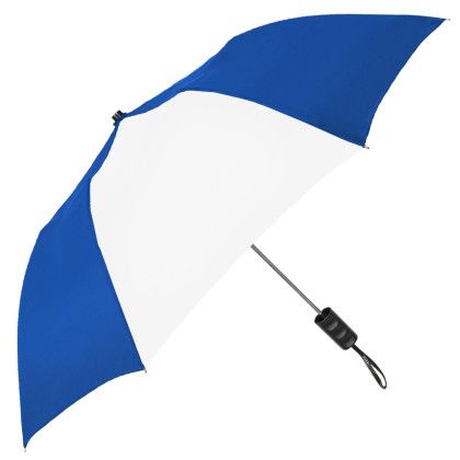 Custom StrombergBrand Spectrum Umbrella - Royal with White