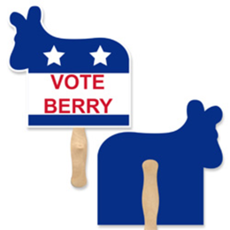 Custom Donkey Fan - White 