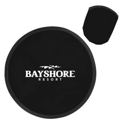 Custom Portable Fold Up Flyer With Case - Black