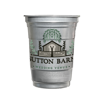 Custom Full Color Ball Recycled Aluminum Cup 16 oz Custom Full Color Ball Recycled Aluminum Cup 16 oz