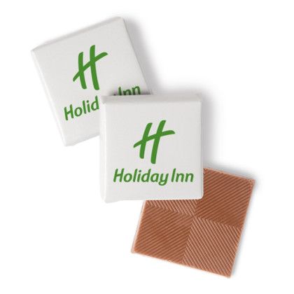 Custom Wrapped Chocolate Treats - White