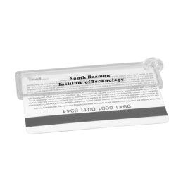 Custom Easy Slide ID Holder - Clear Custom Easy Slide ID Holder - Clear