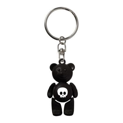 Custom Bear Keytag - Black 
