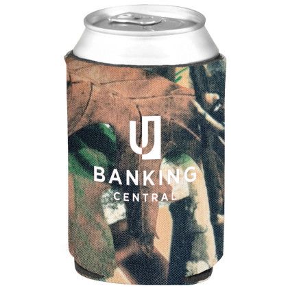 Best Custom Coolie Open Cell Foam| Promotional Koozies - True Life camo
