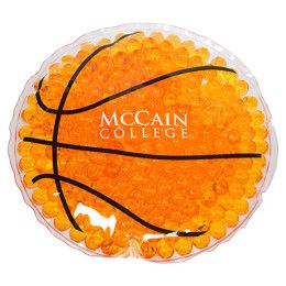 Custom Basketball Hot/Cold Pack - Orange 