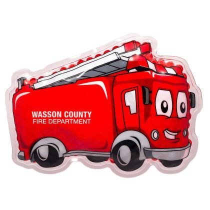 Custom Fire Truck Hot/Cold Pack - Red Custom Fire Truck Hot/Cold Pack - Red