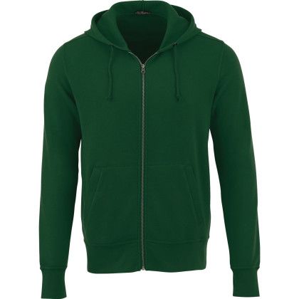 Custom Men's Cypress Fleece Full Zip Hoody - Forest green Custom Men's Cypress Fleece Full Zip Hoody - Forest green
