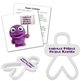 Custom Person Cookie Cutter - White 