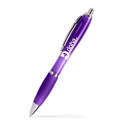 Custom Basset Pen - Translucent Purple