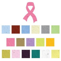 Custom Ribbon Seed Shape Bookmark 