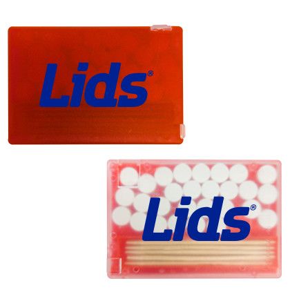 Rectangle Shaped Pick n Mints - Translucent Red