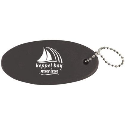 Space gray Sure-Float Wholesale Promotional Floating Keychain for Boats