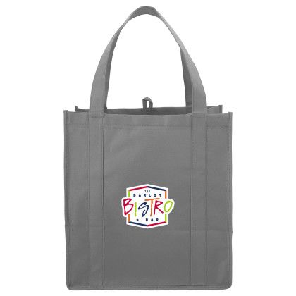 The Little Juno Medium Size Grocery Tote - Gray