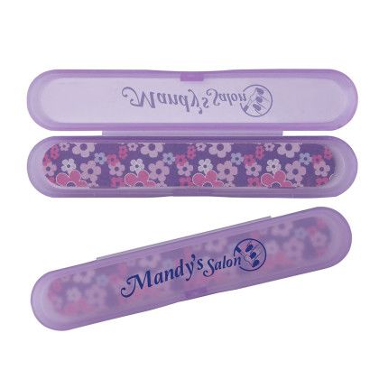 Custom Nail File & Case Set - Purple Custom Nail File & Case Set - Purple