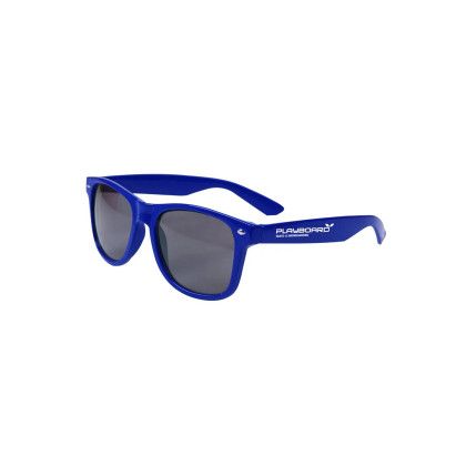 Custom Glossy Sunglasses - Reflex blue
