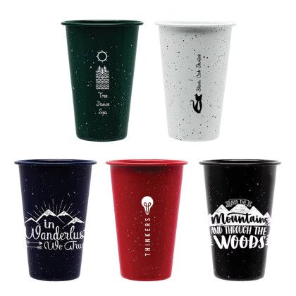 Custom 14 oz Campfire Tumbler - All Colors 