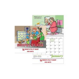 Custom Murphy's Laws Stapled Wall Calendar
