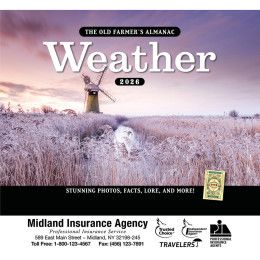 Custom Old Farmer's Almanac Weather Watcher's Calendar - Stapled