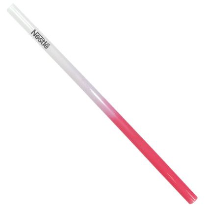 Custom Mood Straw - Frosted/red