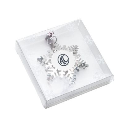 Custom Holiday Charm Ornament - Boxed