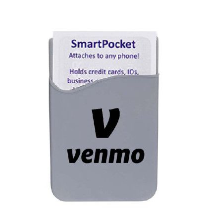 Custom SmartPocket Cell Phone Wallet - Gray