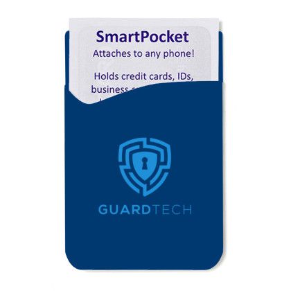 Custom SmartPocket Cell Phone Wallet - Navy