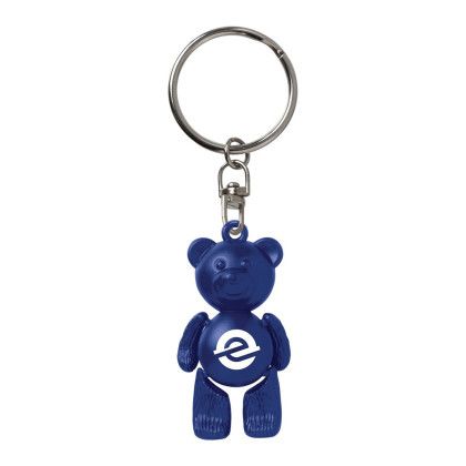 Custom Bear Keytag - Blue 