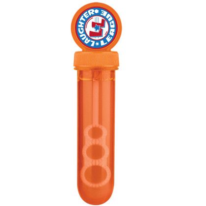 Customized Logo Bubbles Wand - Orange