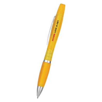 Custom Twin Write Highlighter - Translucent yellow