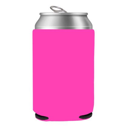 Custom USA Made Scuba Can Coolie - Neon pink Custom USA Made Scuba Can Coolie - Neon pink