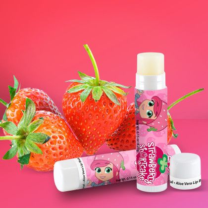 Custom SPF 15 Lip Balm - Strawberry