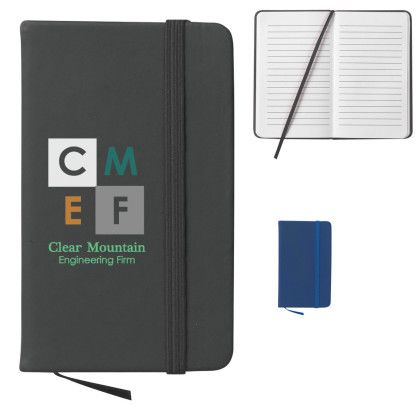 Custom Promotional 3" x 5" Journal Notebook - All Color