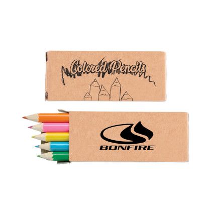 Custom 5 Pack Colored Pencils - Tan Custom 5 Pack Colored Pencils - Tan