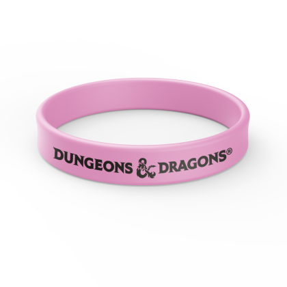 Custom Silicone 1/2 Inch Wristband - Light Pink