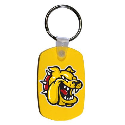 Custom FCD Standard Key Fob - Yellow